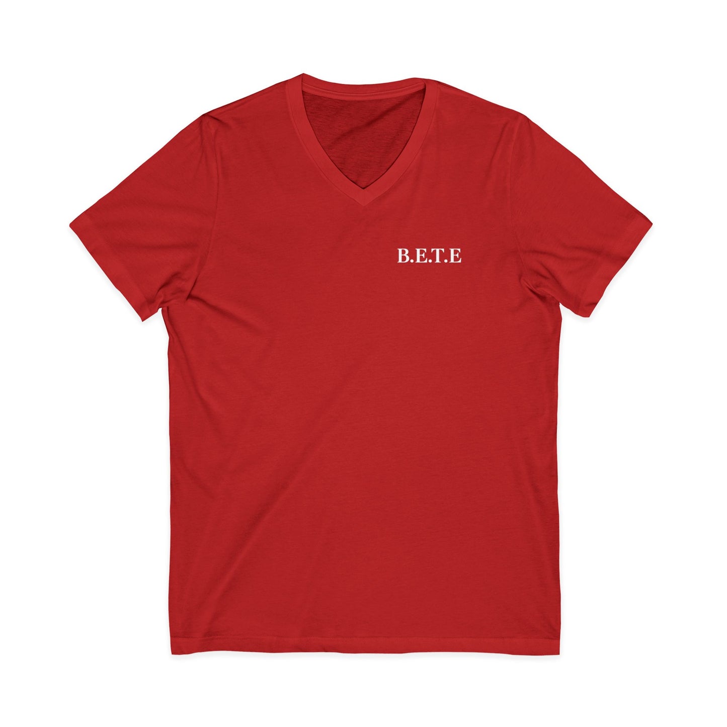 Unisex Short Sleeve V-Neck Tee