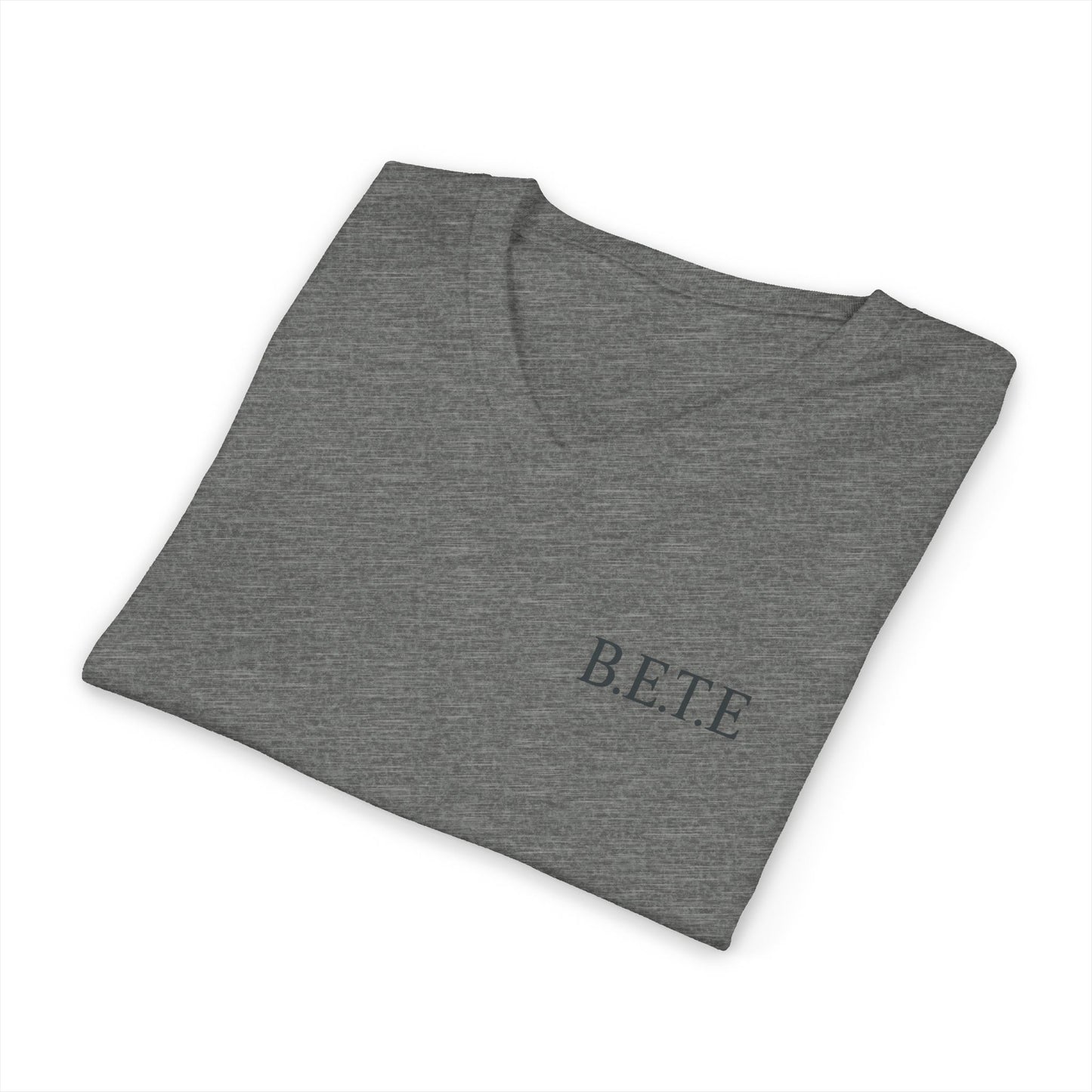 B.E.T.E - T-shirt unisexe à manches courtes en jersey et col en V