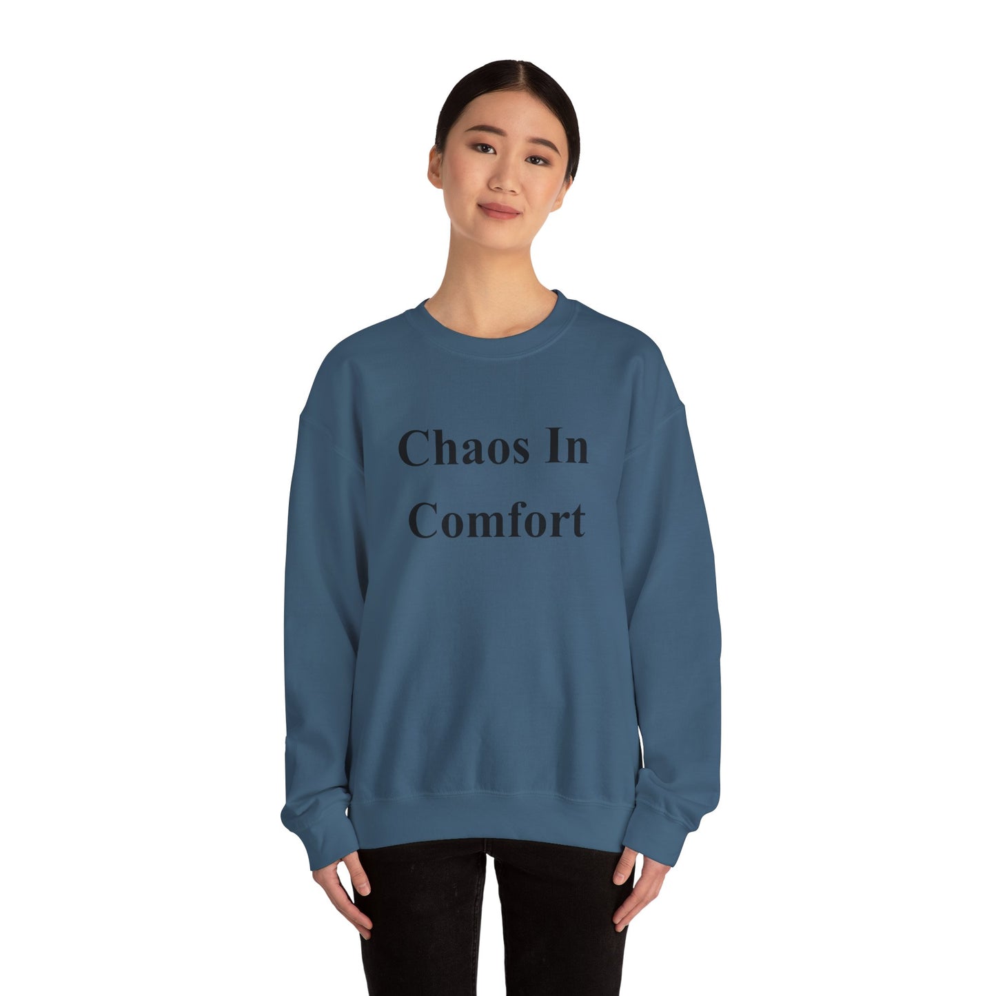 Chaos In Comfort - Unisex Heavy Blend™ Crewneck Sweatshirt