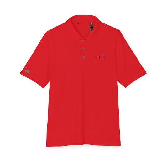 Performance Polo Shirt with 'B.E.T.E' Chest Text