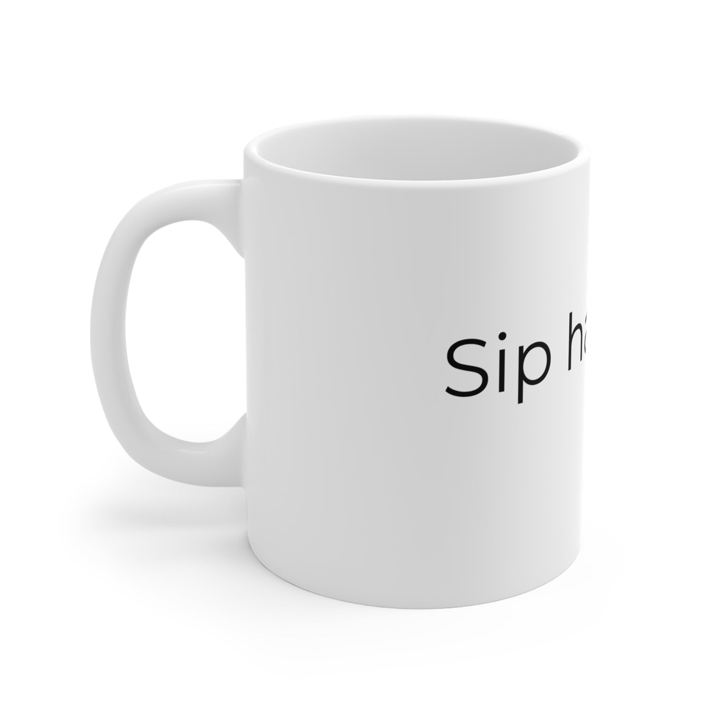 Sip Happens. Ceramic Mugs.