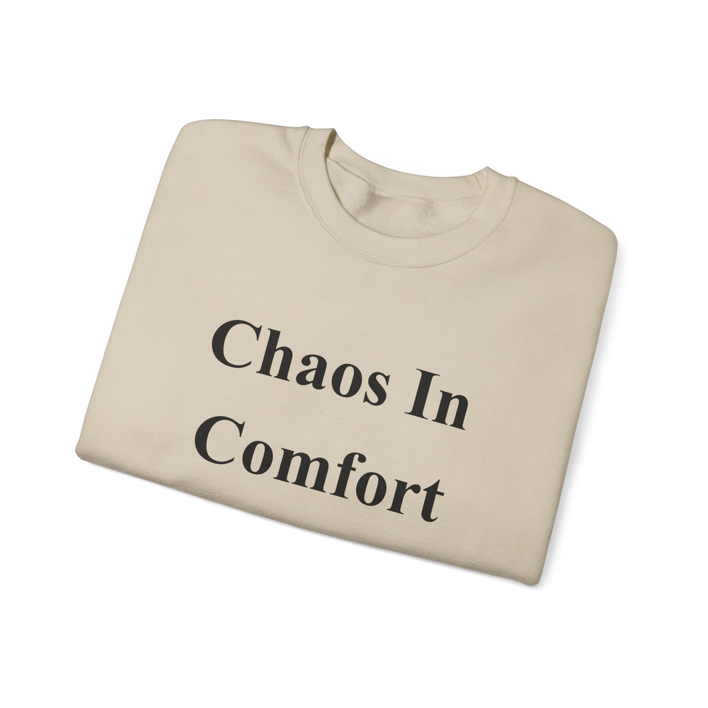 Chaos In Comfort - Unisex Heavy Blend™ Crewneck Sweatshirt