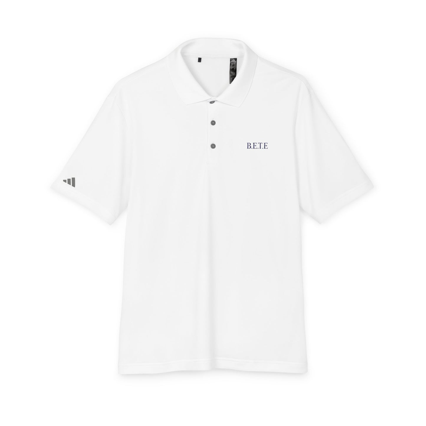 Polo Performance avec texte « B.E.T.E » sur la poitrine