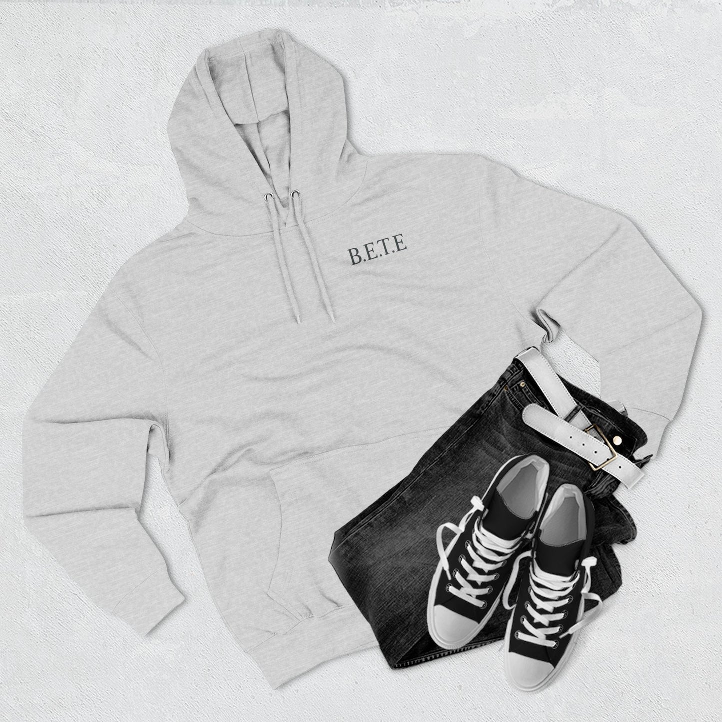 B.E.T.E - Sweat à capuche polaire unisexe