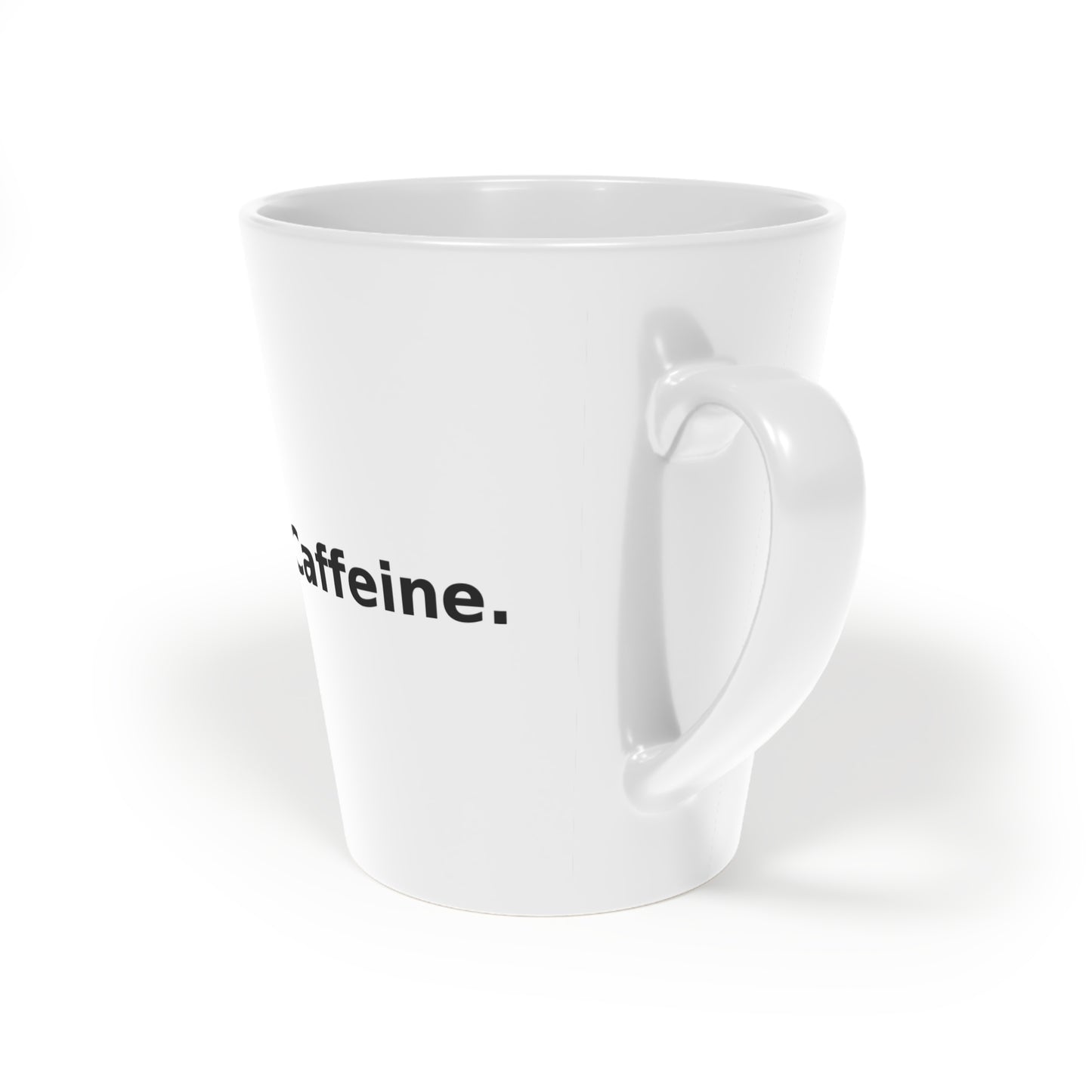 Minimal Chaos. Maximum Caffeine - Latte Mug