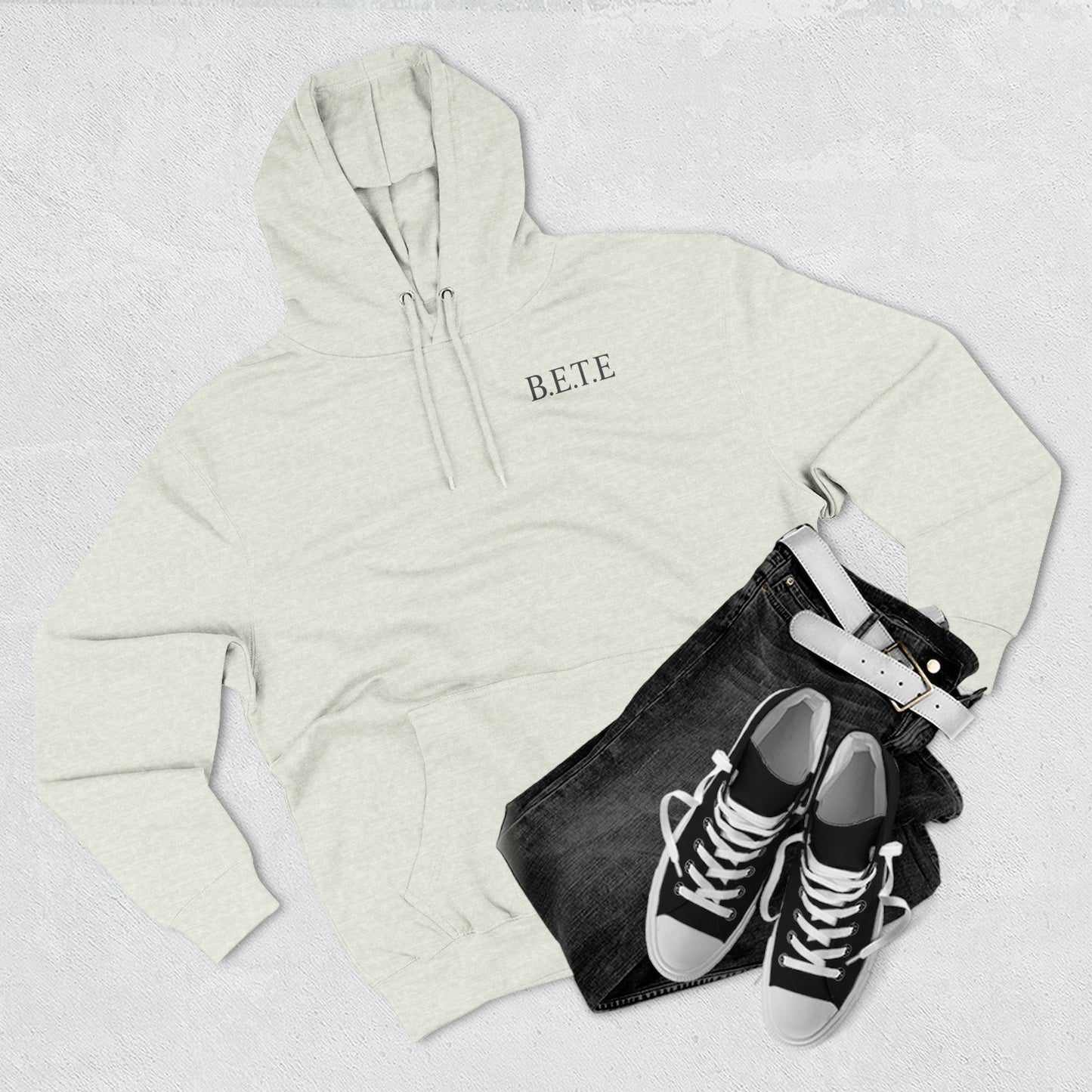 B.E.T.E - Sweat à capuche polaire unisexe