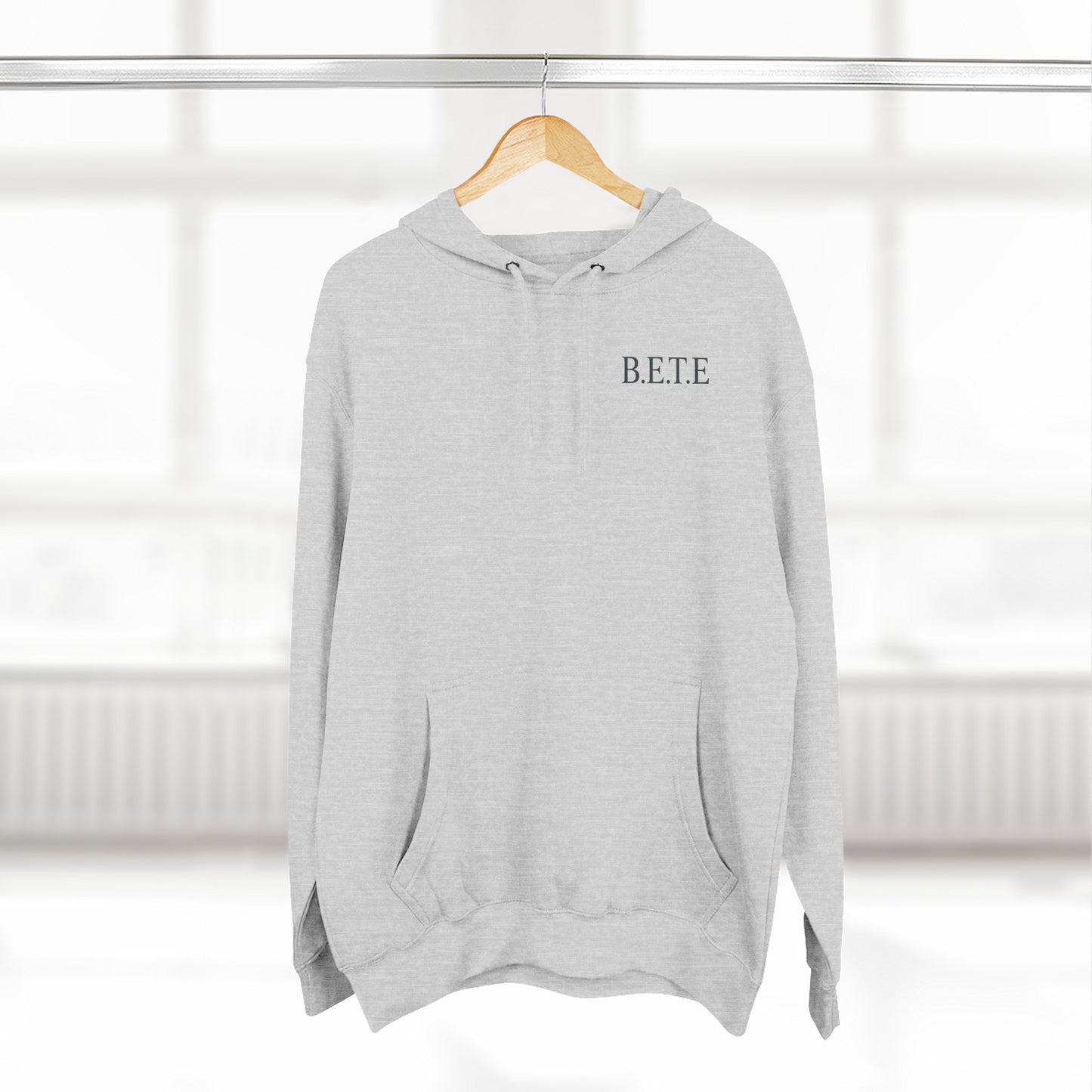 B.E.T.E - Sweat à capuche polaire unisexe