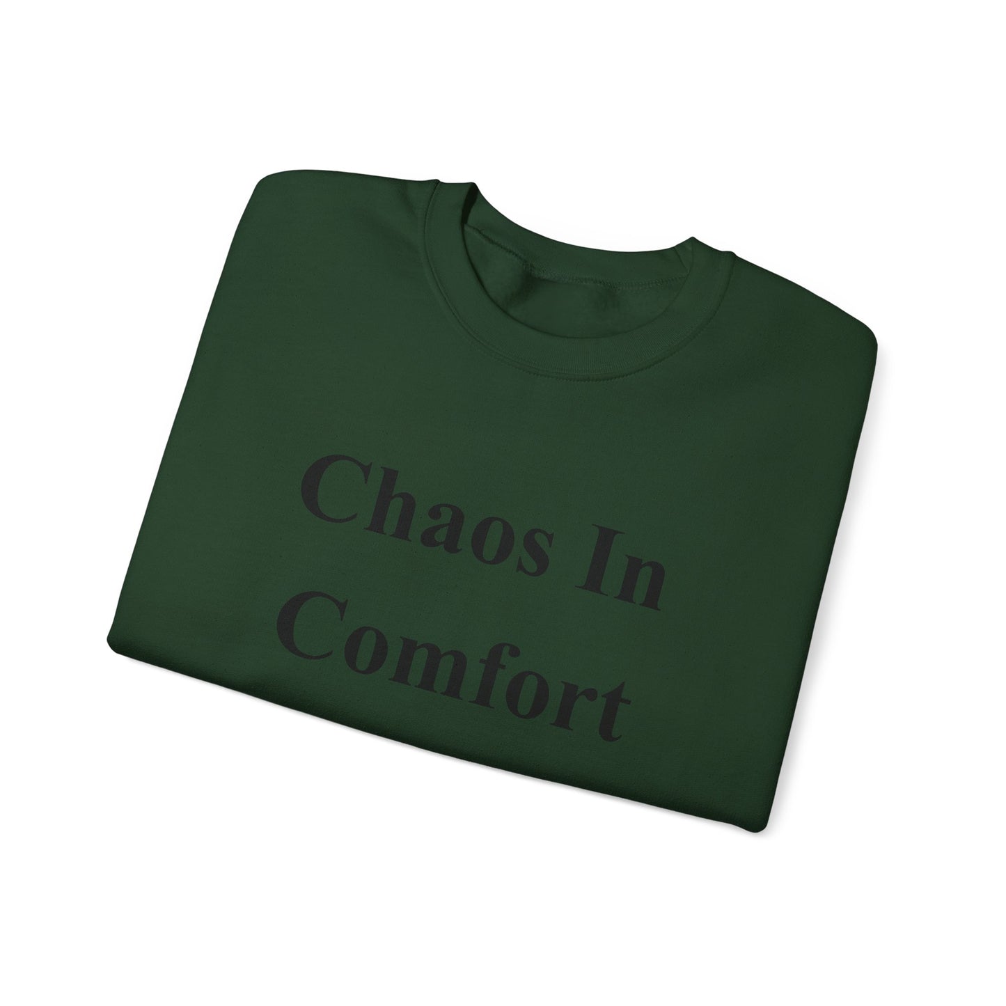 Chaos In Comfort - Unisex Heavy Blend™ Crewneck Sweatshirt