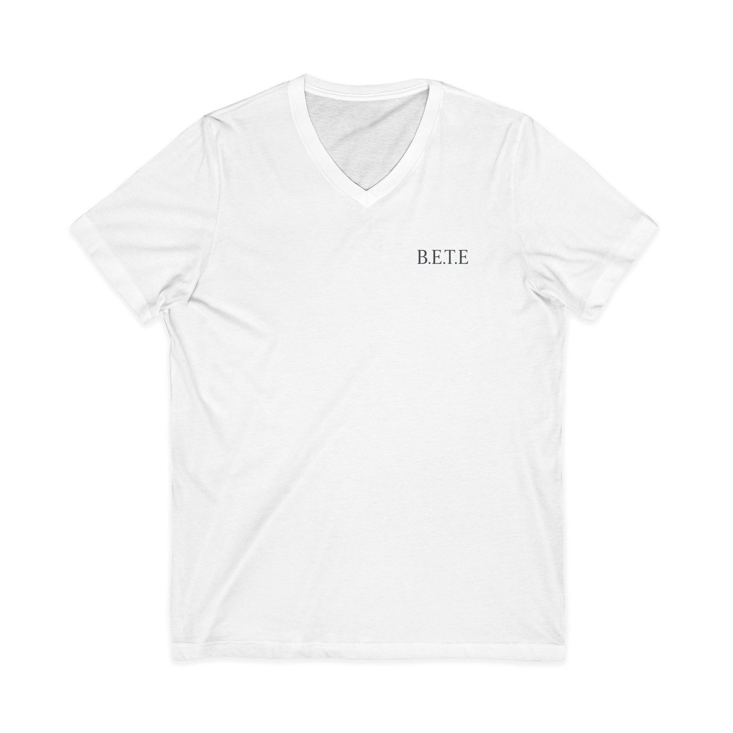 Unisex Short Sleeve V-Neck Tee
