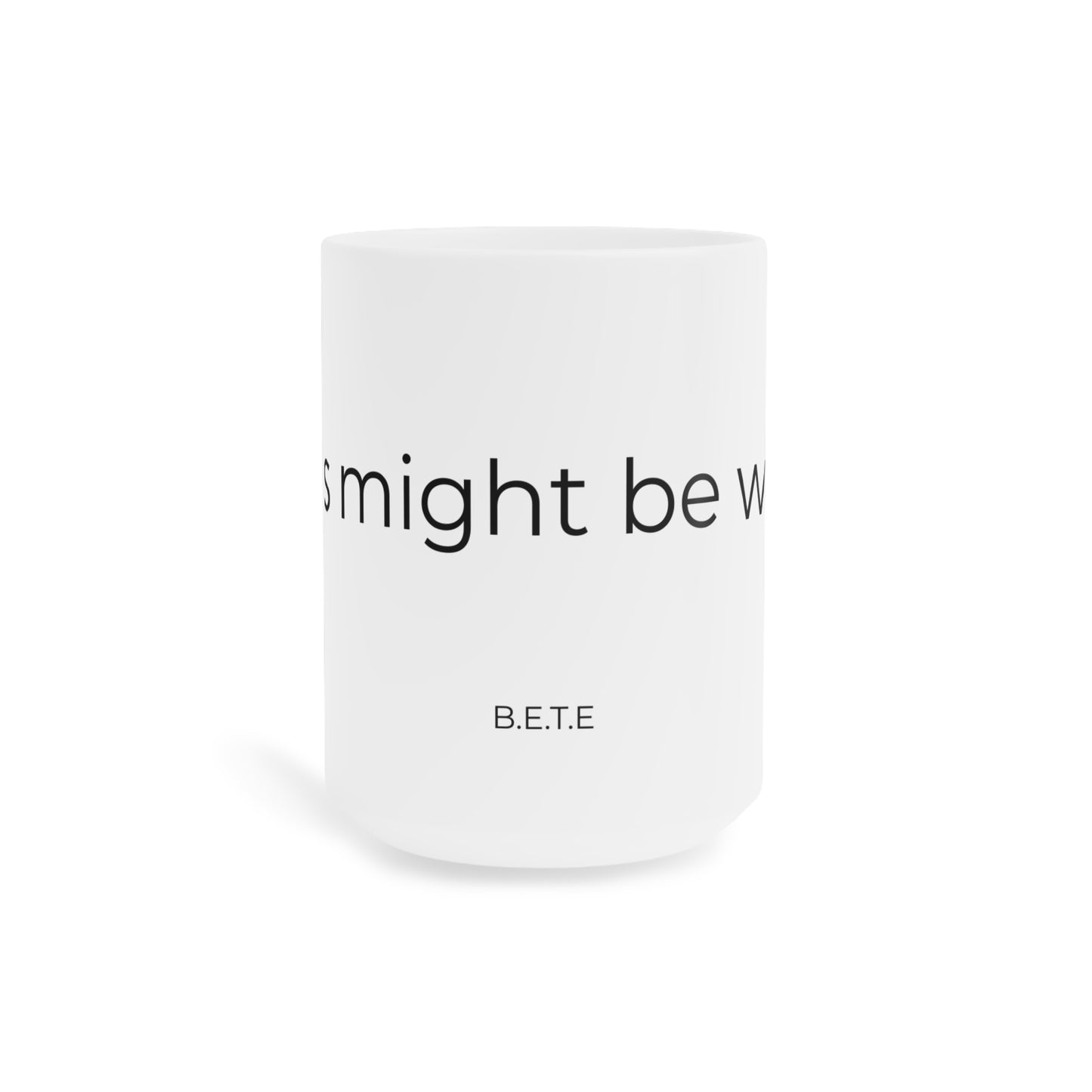 This might be wine. Ceramic Mugs.