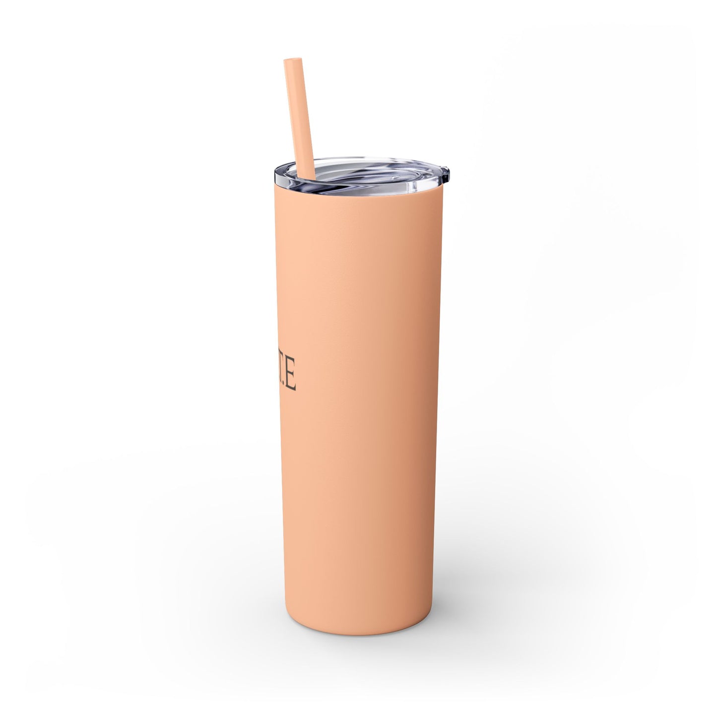 Skinny Tumbler — "B.E.T.E" 20oz Insulated Straw Cup