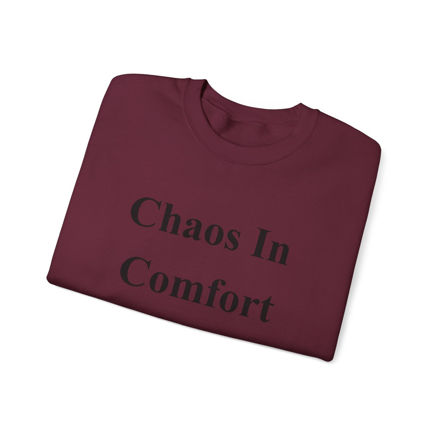 Chaos In Comfort - Unisex Heavy Blend™ Crewneck Sweatshirt