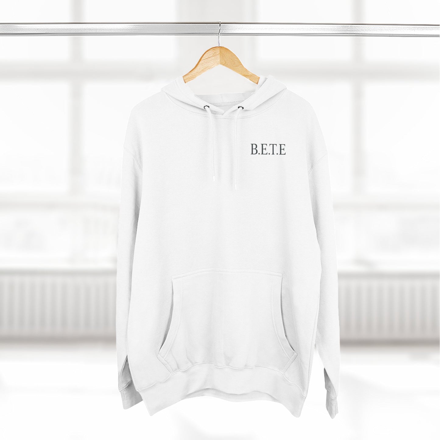 B.E.T.E - Sweat à capuche polaire unisexe