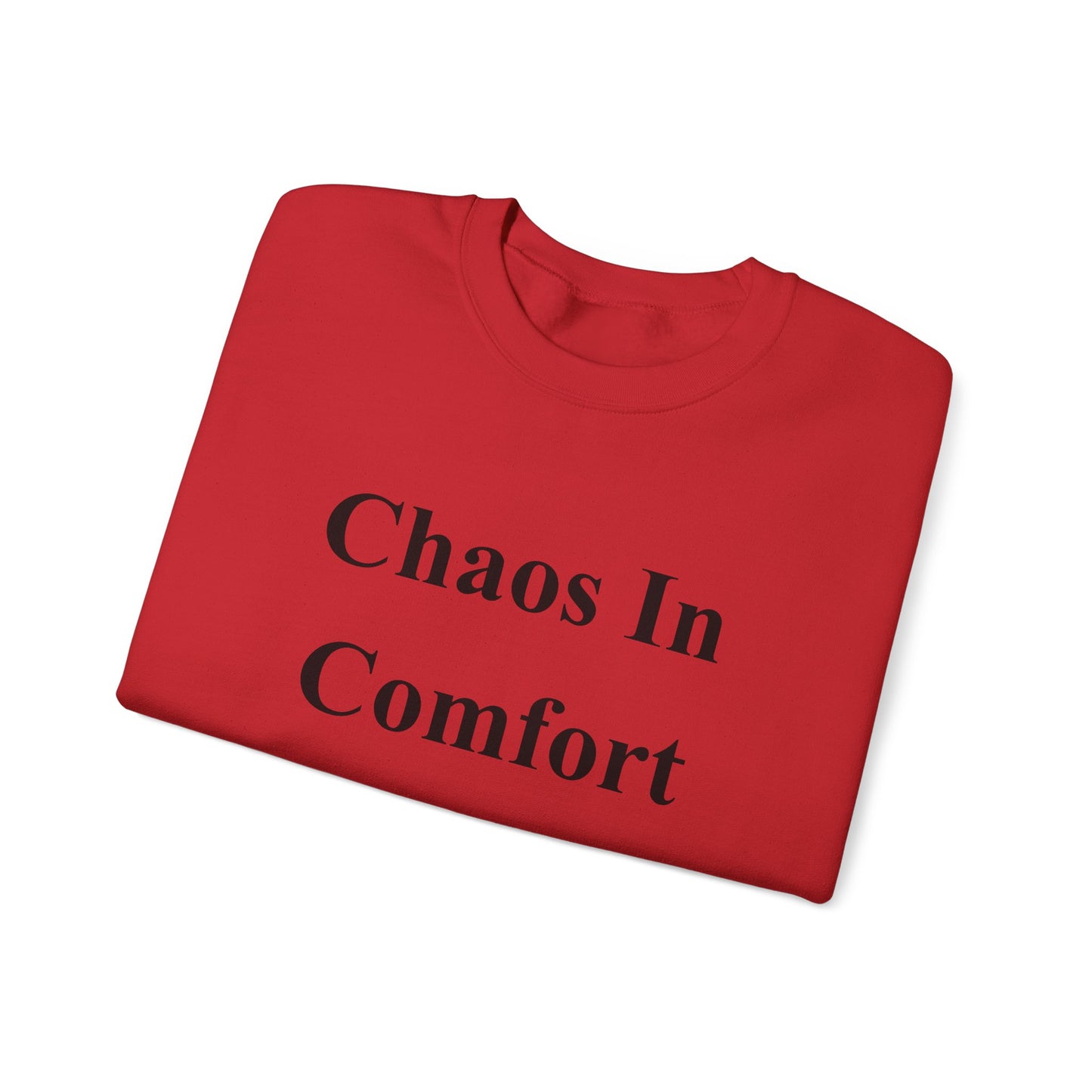 Chaos In Comfort - Unisex Heavy Blend™ Crewneck Sweatshirt