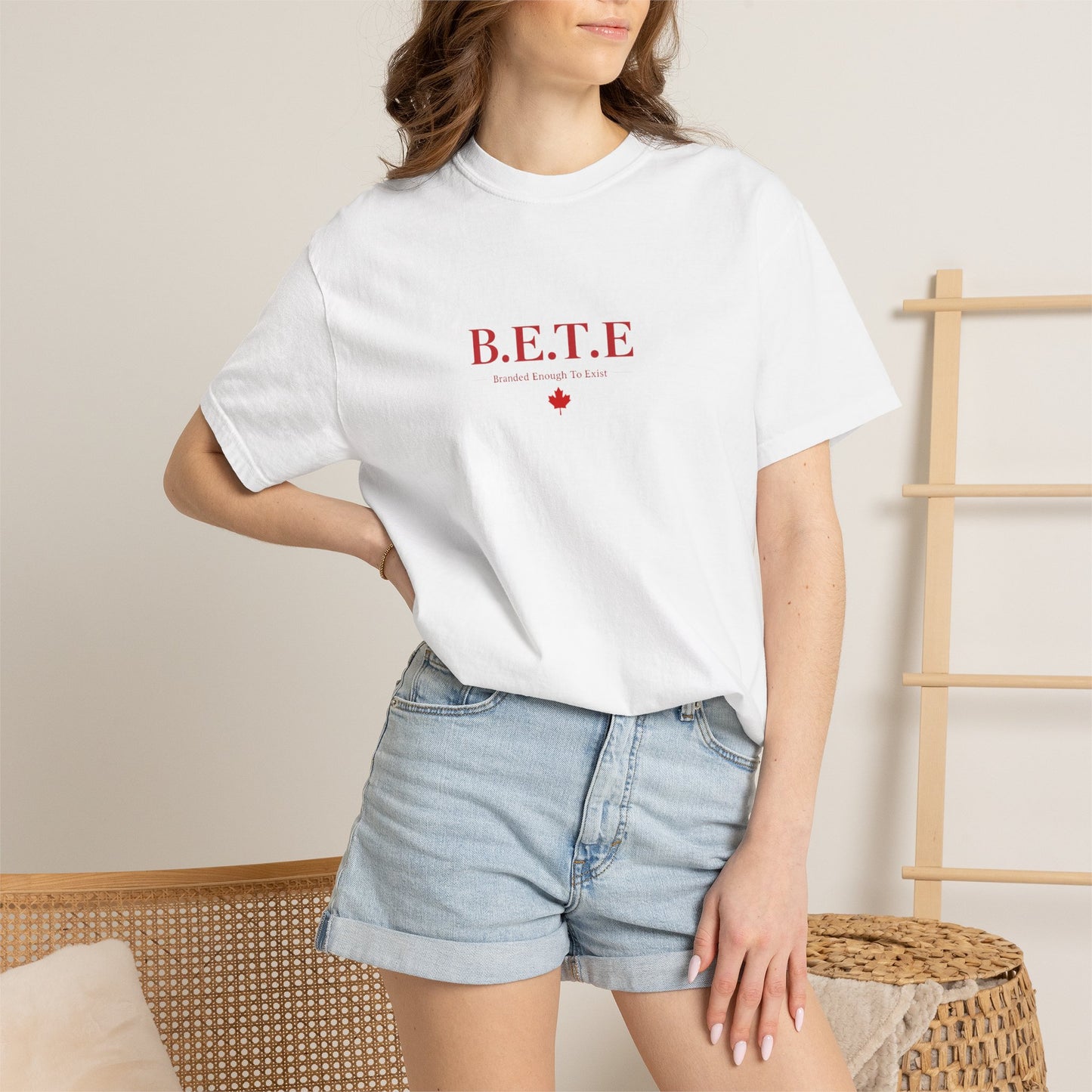 B.E.T.E — Minimal Red Maple Tee