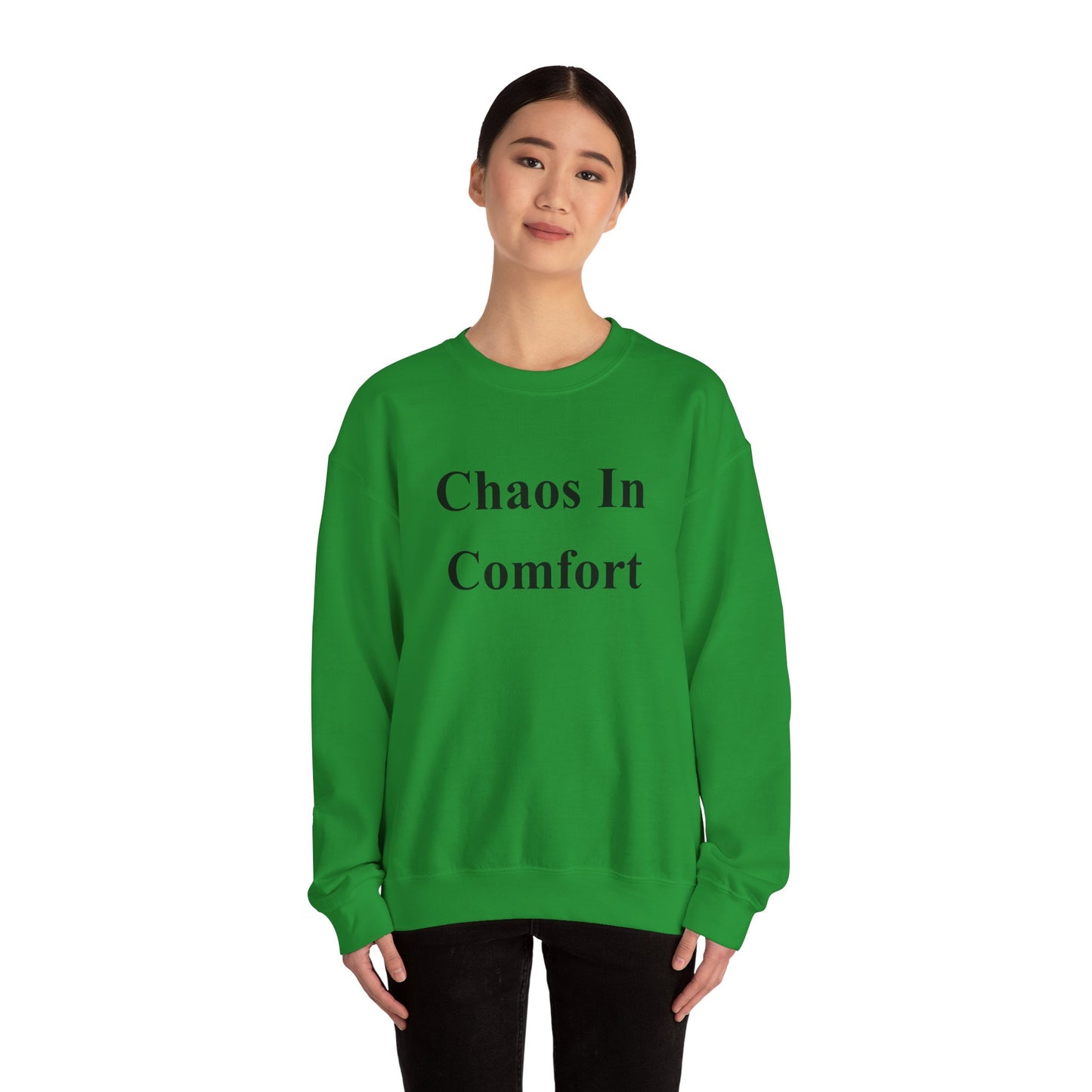 Chaos In Comfort - Unisex Heavy Blend™ Crewneck Sweatshirt