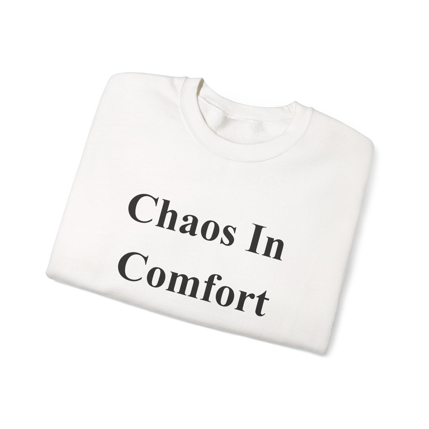 Chaos In Comfort - Unisex Heavy Blend™ Crewneck Sweatshirt