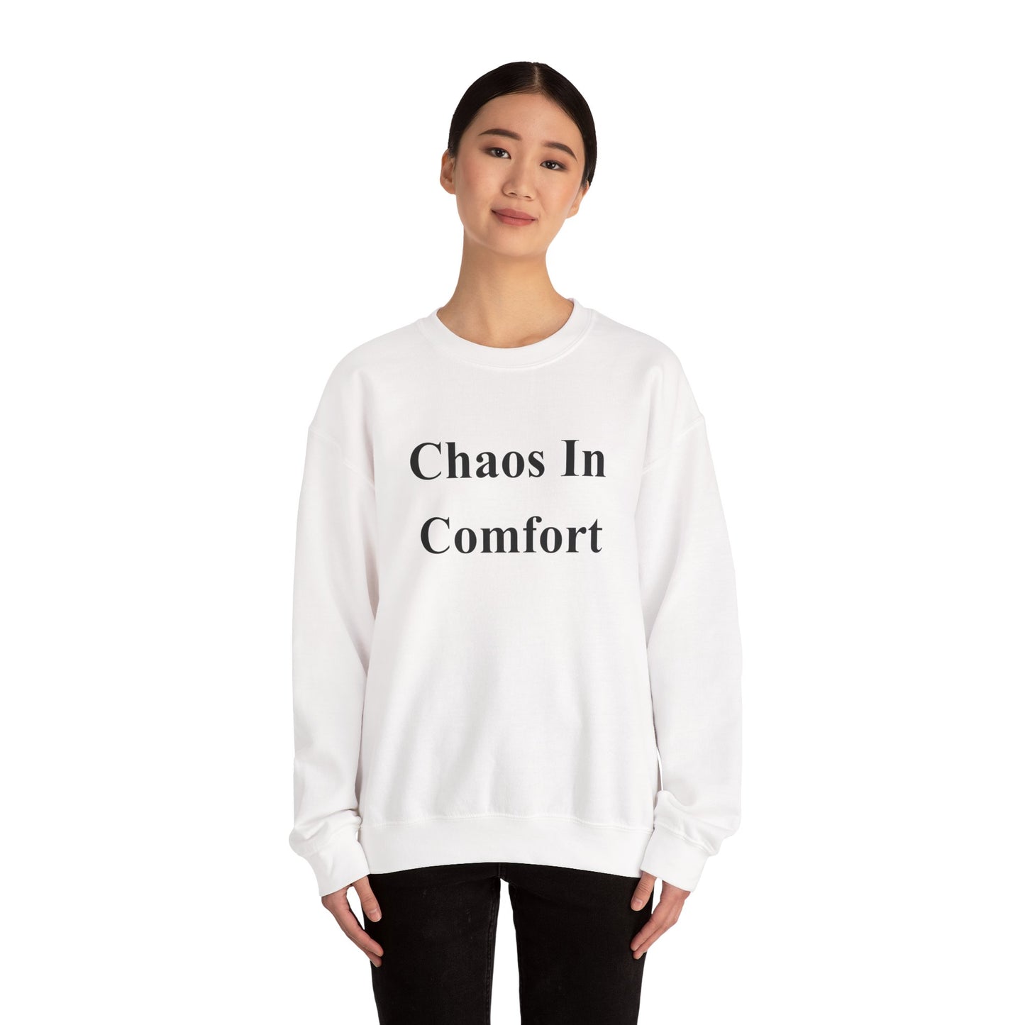 Chaos In Comfort - Unisex Heavy Blend™ Crewneck Sweatshirt