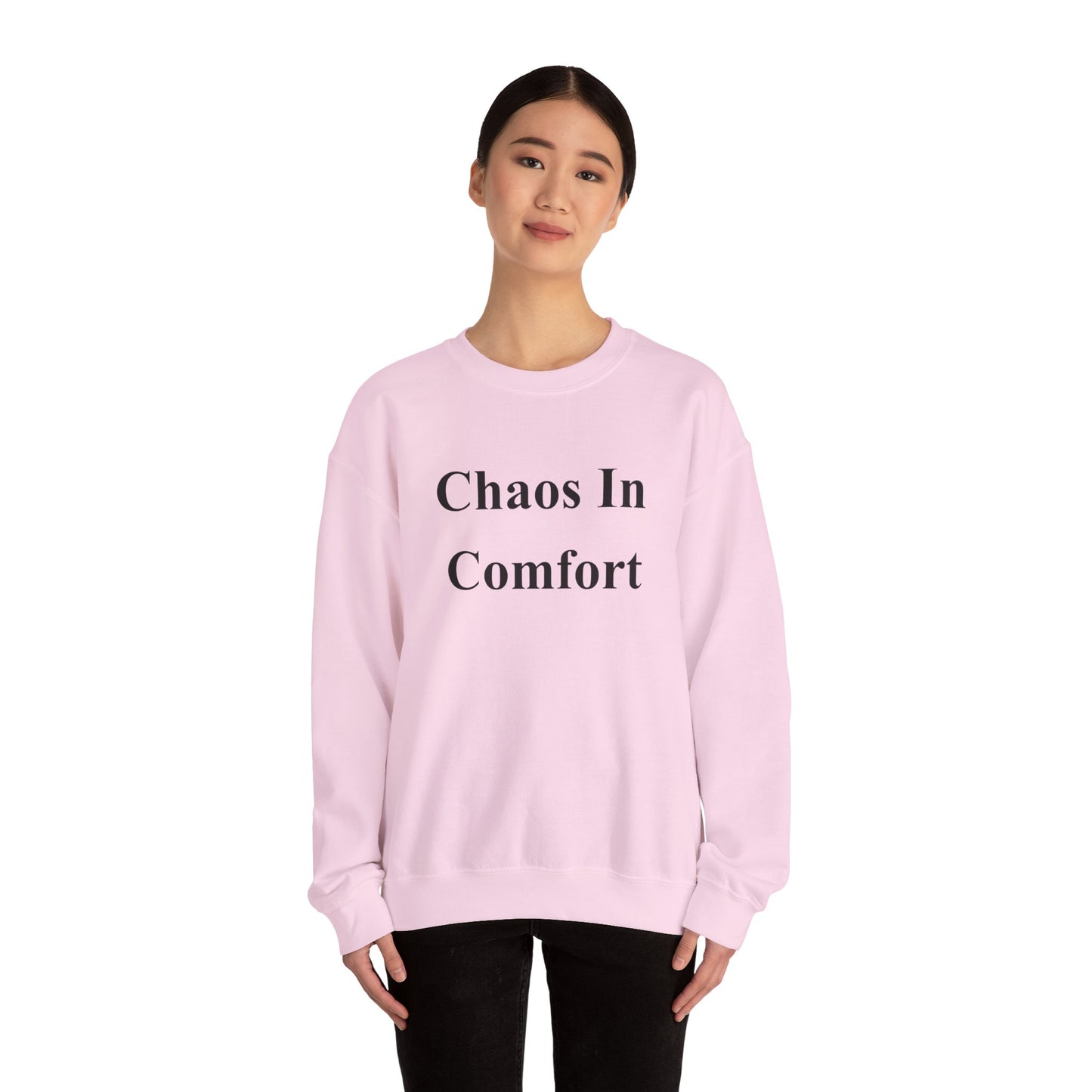 Chaos In Comfort - Unisex Heavy Blend™ Crewneck Sweatshirt