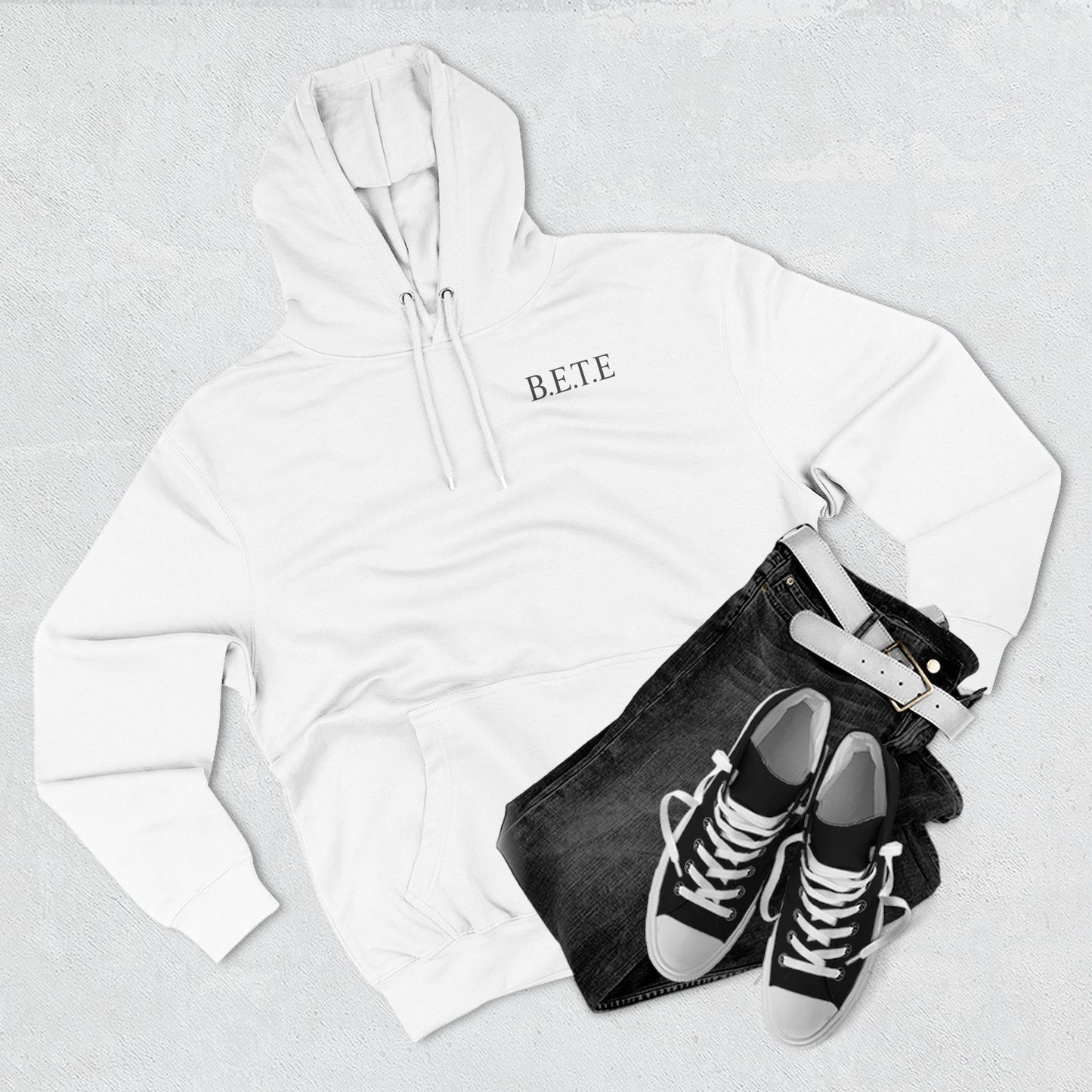 B.E.T.E - Sweat à capuche polaire unisexe