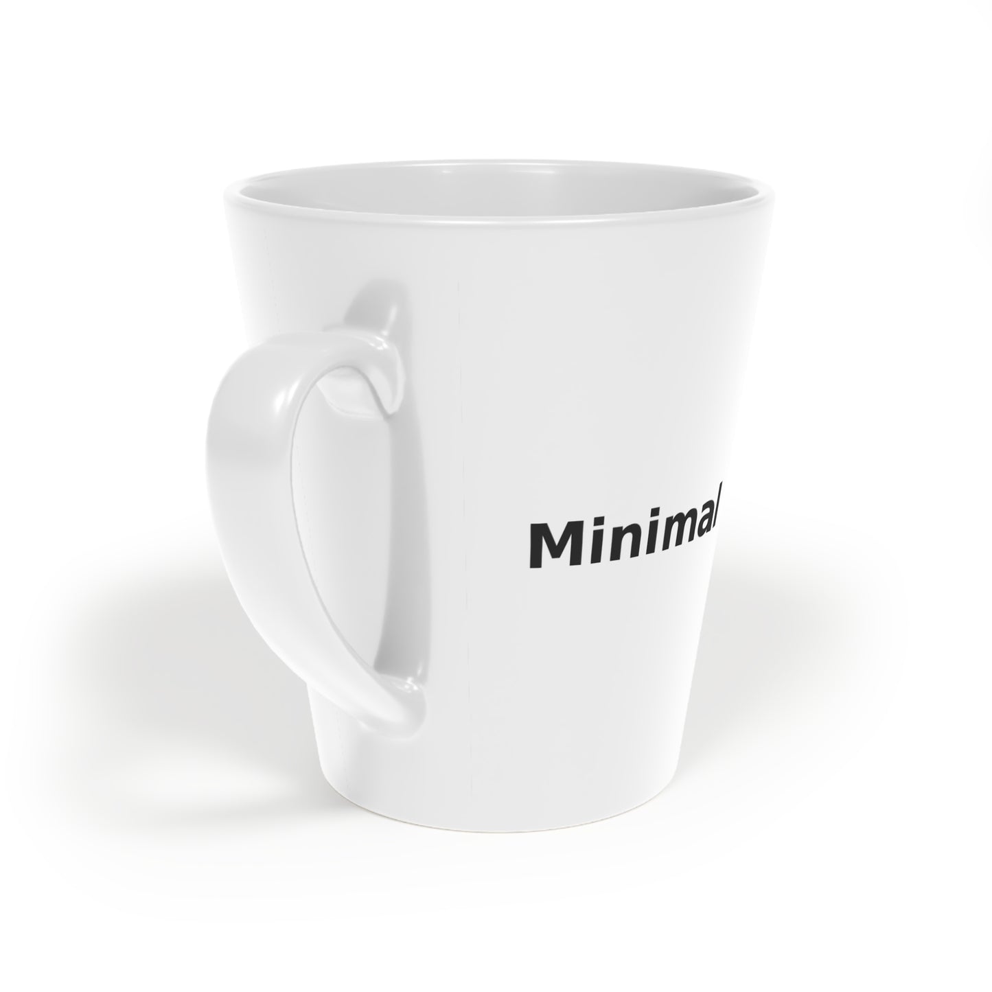 Minimal Chaos. Maximum Caffeine - Latte Mug