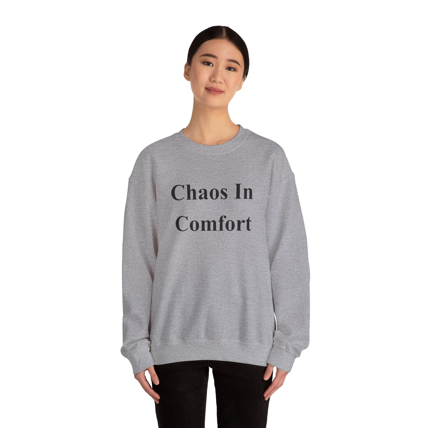 Chaos In Comfort - Unisex Heavy Blend™ Crewneck Sweatshirt