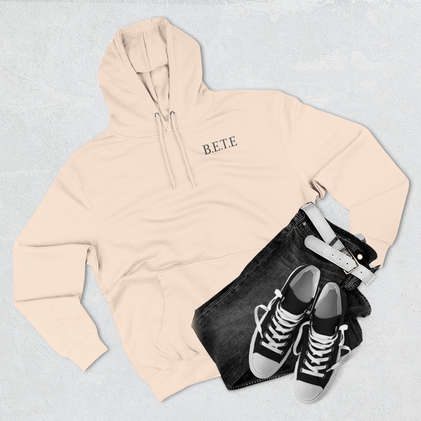 B.E.T.E - Sweat à capuche polaire unisexe