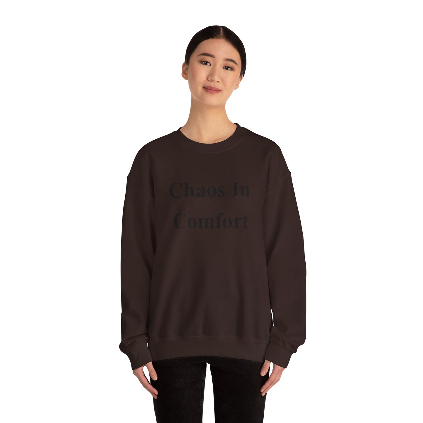 Chaos In Comfort - Unisex Heavy Blend™ Crewneck Sweatshirt
