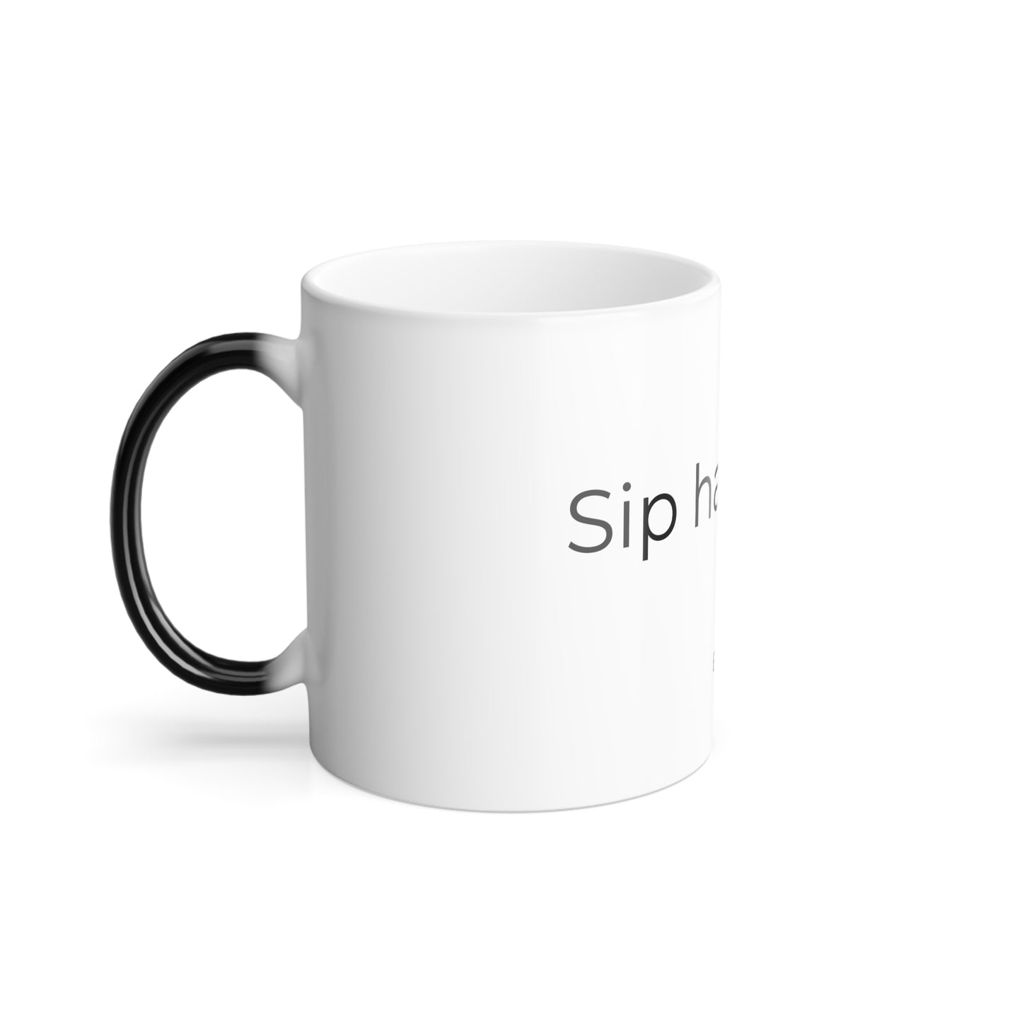 B.E.T.E - Color Morphing "Sip Happens" Coffee Cup.