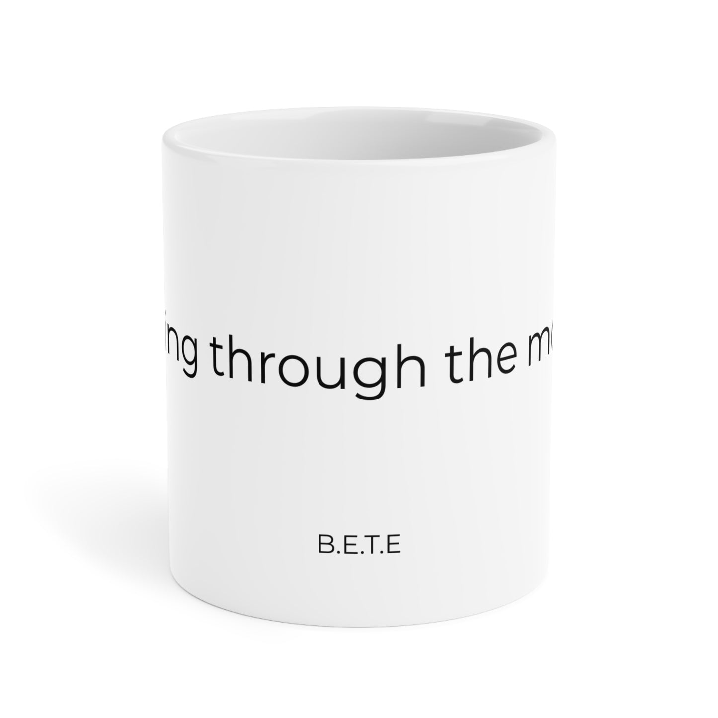 Mugging through the motions. Ceramic Mugs.