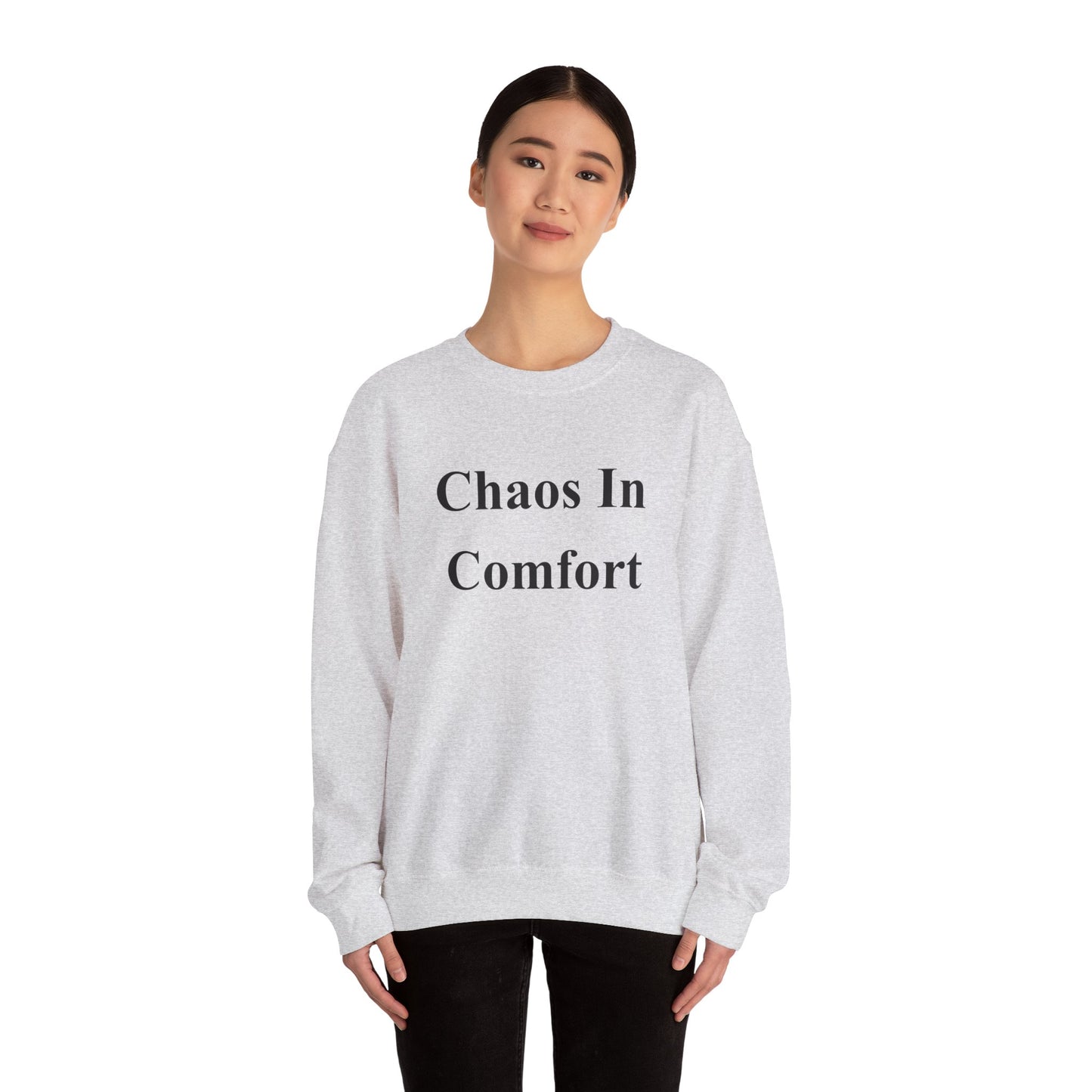 Chaos In Comfort - Unisex Heavy Blend™ Crewneck Sweatshirt