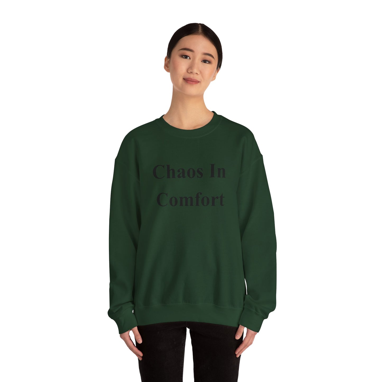 Chaos In Comfort - Unisex Heavy Blend™ Crewneck Sweatshirt