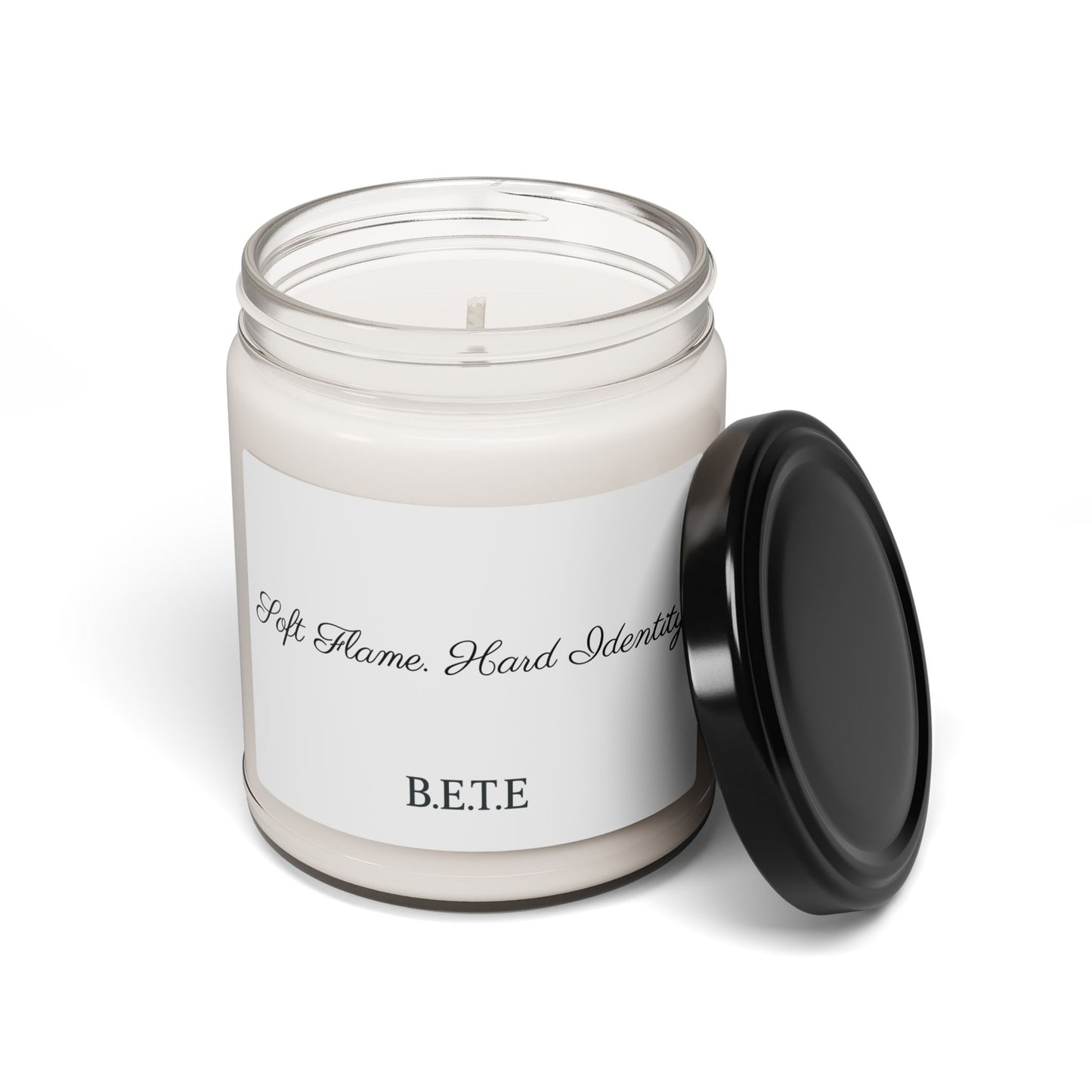 B.E.T.E - Scented Soy Candle - Soft flame. Hard identity.