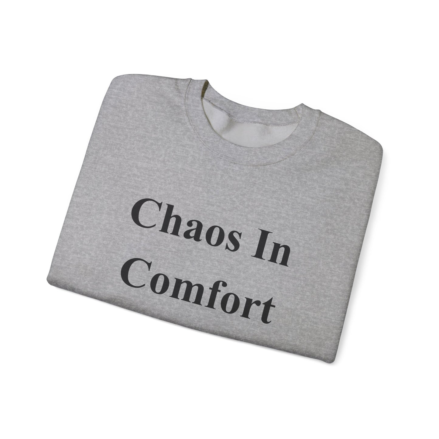 Chaos In Comfort - Unisex Heavy Blend™ Crewneck Sweatshirt