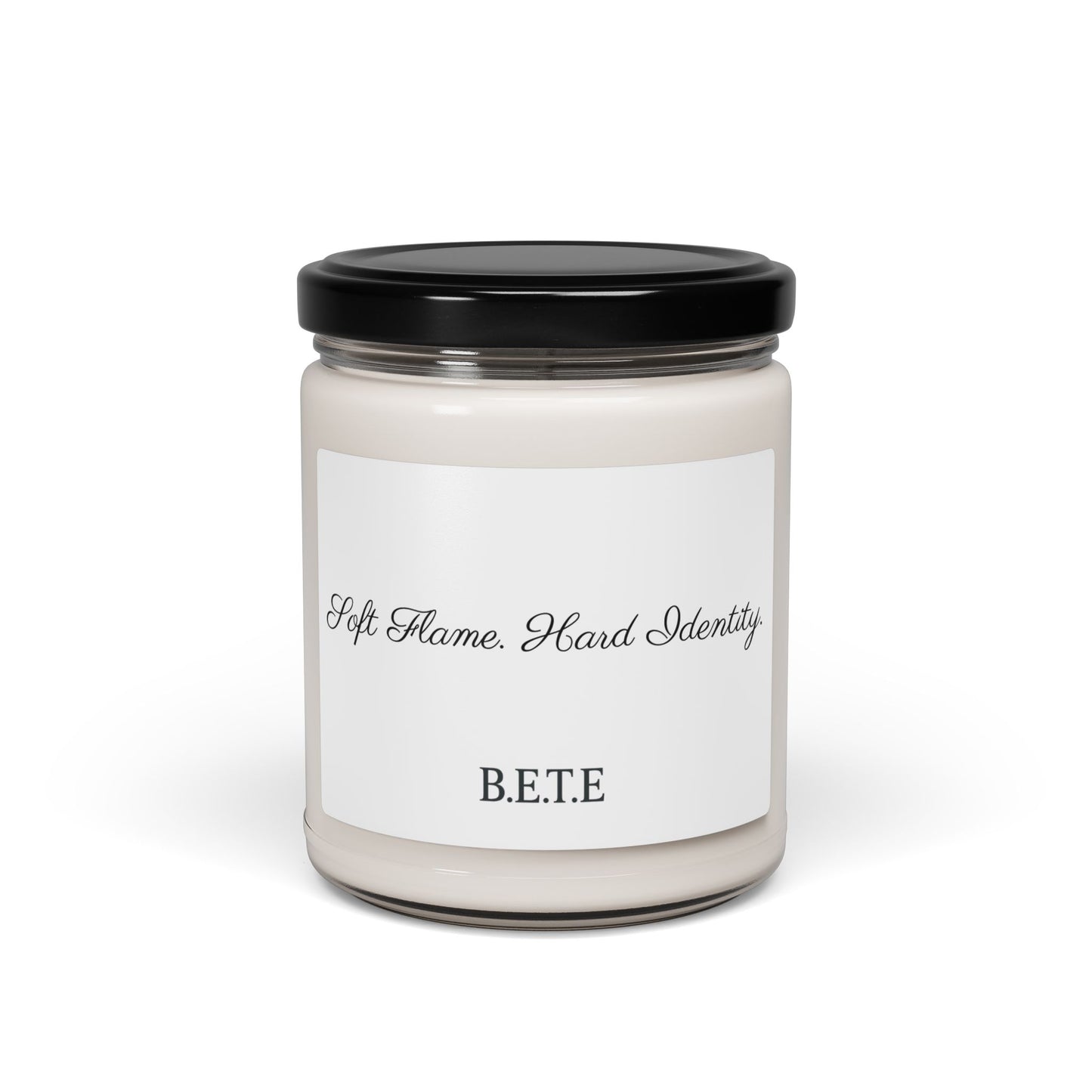 B.E.T.E - Scented Soy Candle - Soft flame. Hard identity.
