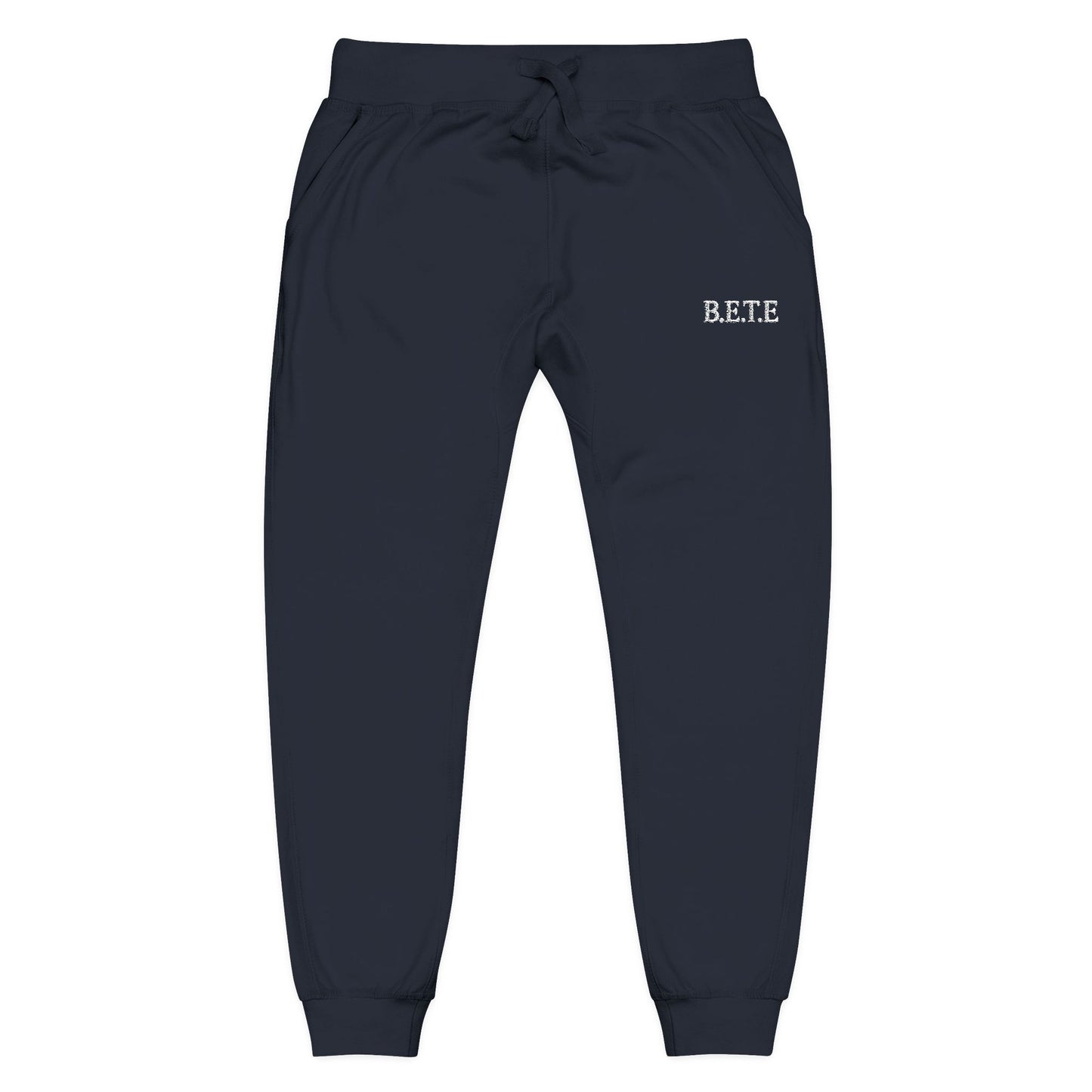Embroidered 'B.E.T.E' Fleece Sweatpants