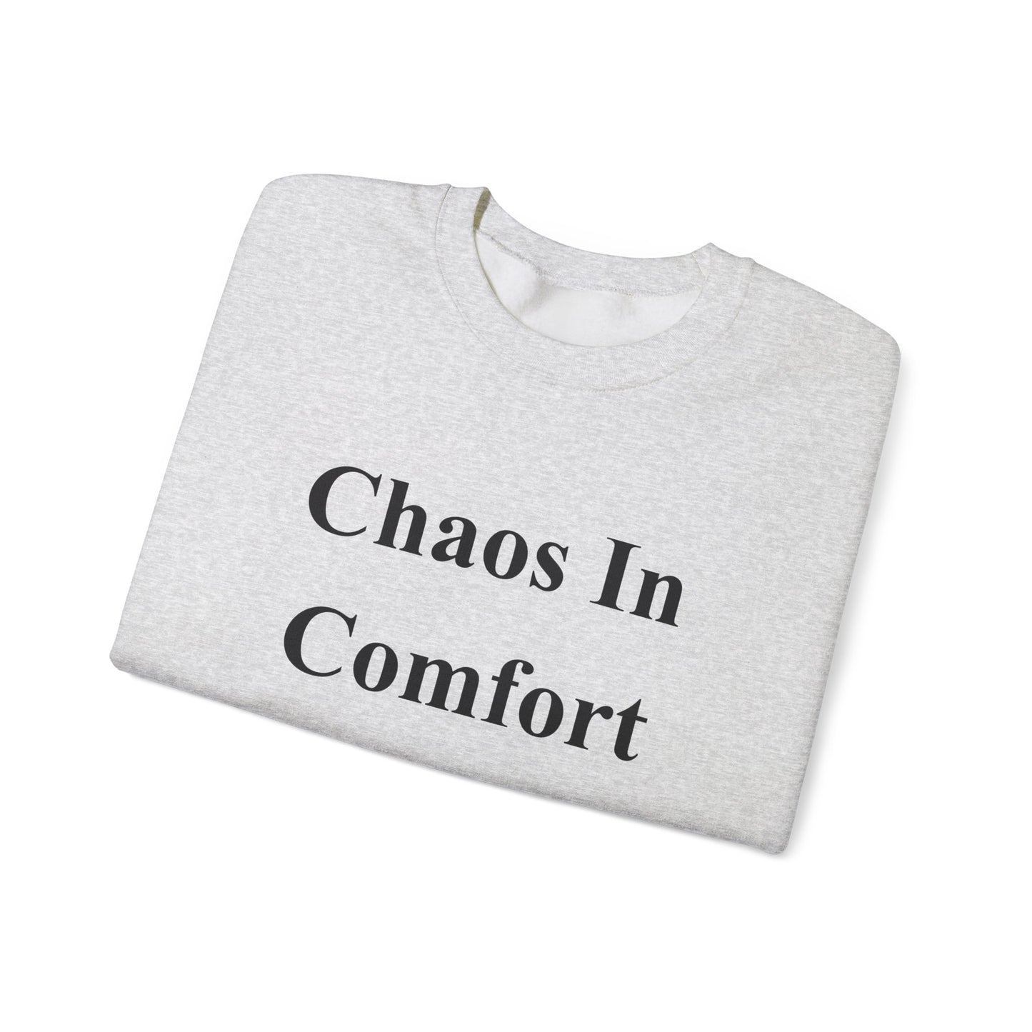 Chaos In Comfort - Unisex Heavy Blend™ Crewneck Sweatshirt