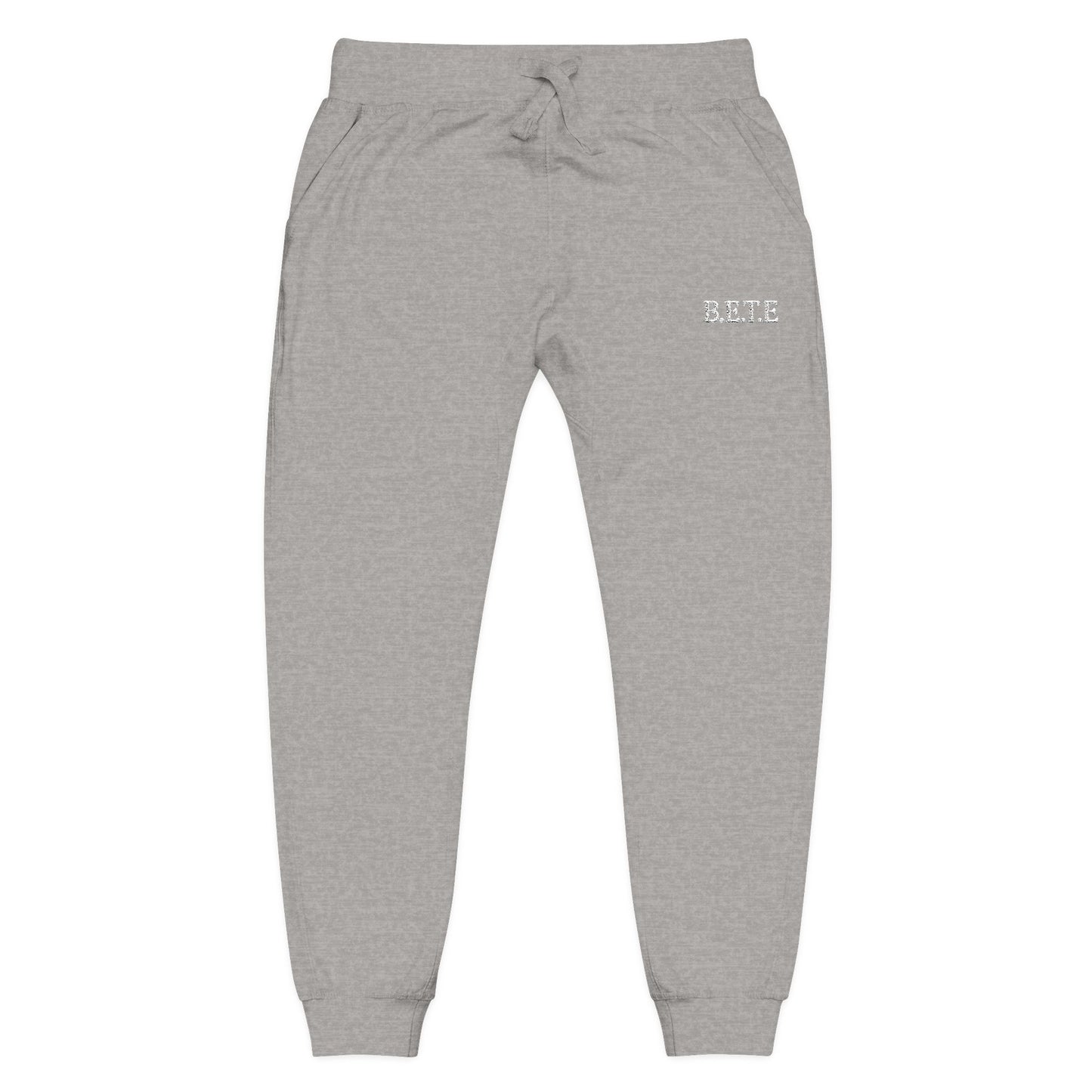 Embroidered 'B.E.T.E' Fleece Sweatpants