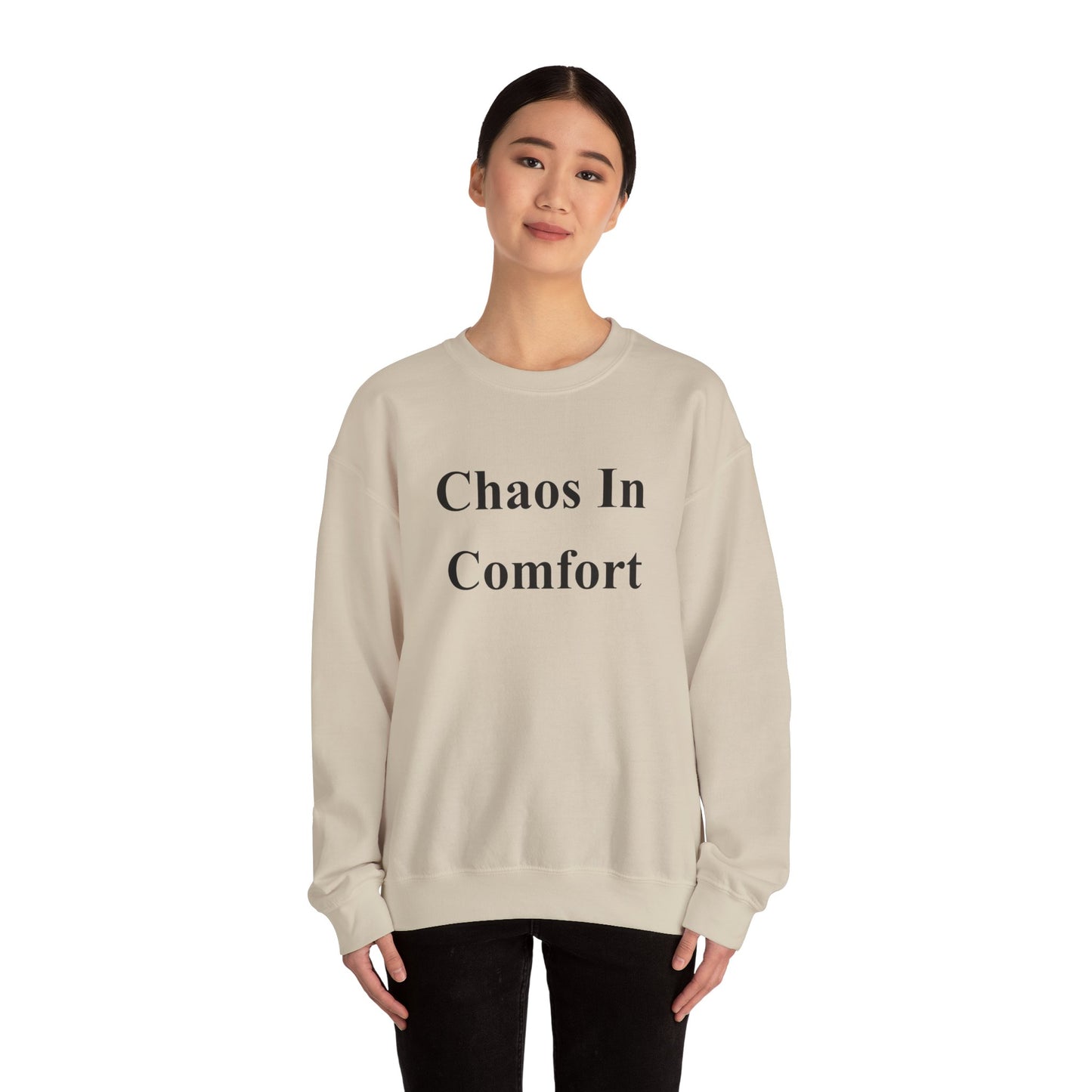 Chaos In Comfort - Unisex Heavy Blend™ Crewneck Sweatshirt